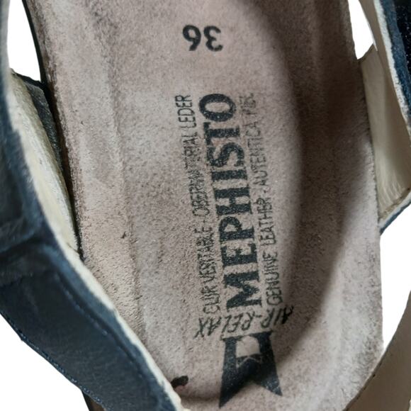 MEPHISTO Agave Sandals GUC $219 36 US 6 S2440 - Picture 8 of 9